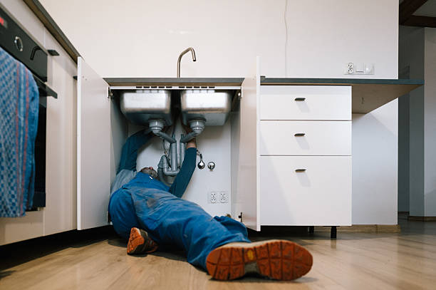 Professional Pipe Repair technician working in Adelanto, CA